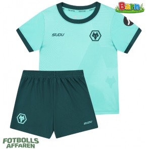 Wolves Bortaställ Barn 2025-26 Kortärmad (+ Korta byxor)